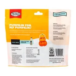 Primal Pet Foods Freeze-Dried Dog Treats -Pet Products PrimalPetFoodsFreeze DriedDogTreatsPumpkinformyPumpkinBackofBag