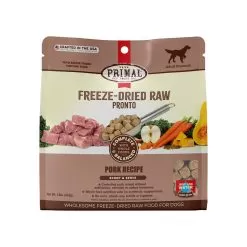 Primal Pet Foods Pronto Freeze-Dried Raw Dog Food -Pet Products PrimalPetFoodsProntoFreezeDriedRawDogFoodPork16oz