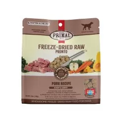 Primal Pet Foods Pronto Freeze-Dried Raw Dog Food -Pet Products PrimalPetFoodsProntoFreezeDriedRawDogFoodPork25oz
