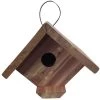 Red Carpet Studios 49069 Cedar Outdoor Hanging Bird House With Wood Wren, Red - Set Of 2 -Pet Products REDC2429