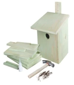 Esschert Design KG52 Wood Childrens Build It Yourself Birdhouse Kit