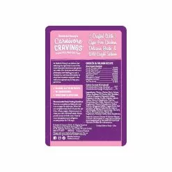 Stella & Chewy's Carnivore Cravings Wet Cat Food Case Of 24 -Pet Products S C CarnivoreCravings ChickenSalmon Back