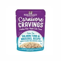 Stella & Chewy's Carnivore Cravings Wet Cat Food Case Of 24 -Pet Products S C CarnivoreCravings SalmonTunaMackerel