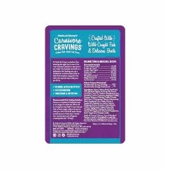 Stella & Chewy's Carnivore Cravings Wet Cat Food Case Of 24 -Pet Products S C CarnivoreCravings SalmonTunaMackerel Back