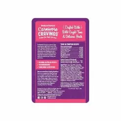 Stella & Chewy's Carnivore Cravings Wet Cat Food Case Of 24 -Pet Products S C CarnivoreCravings TunaPumpkin Back