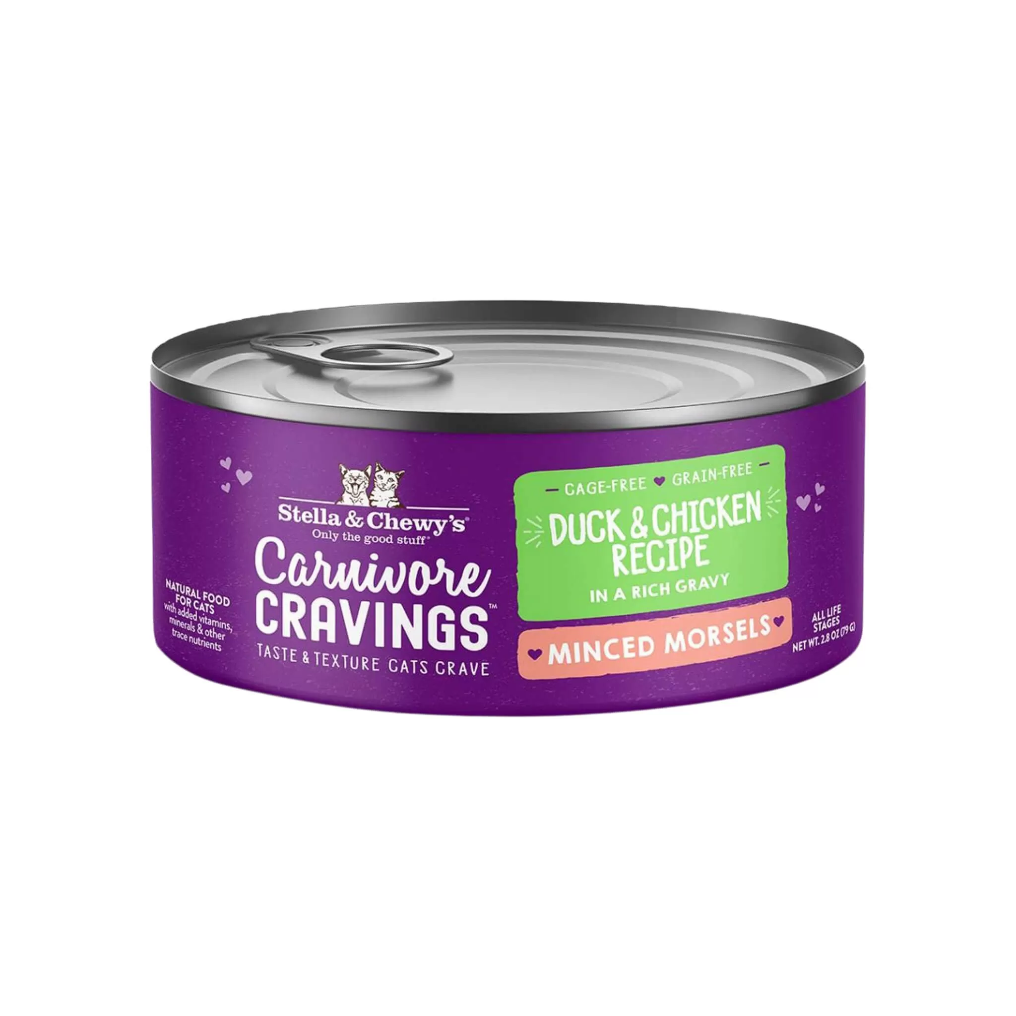 Stella & Chewy's Carnivore Cravings Minced Morsels Chicken & Duck Wet Cat Food 3 Stella & Chewy's Carnivore Cravings Minced Morsels Chicken & Duck Wet Cat Food
