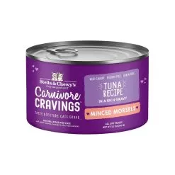 Stella & Chewy's Carnivore Cravings Minced Morsels Tuna Wet Cat Food -Pet Products Stella Chewy sCarnCravMincMorsTuna5.2ozCan