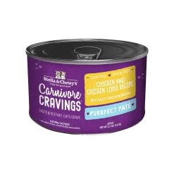 Stella & Chewy's Carnivore Cravings Purrfect Pate Chicken & Chicken Liver Wet Cat Food -Pet Products Stella Chewy sCarnCravPurrPateChicken ChickenLiver5.2ozCan