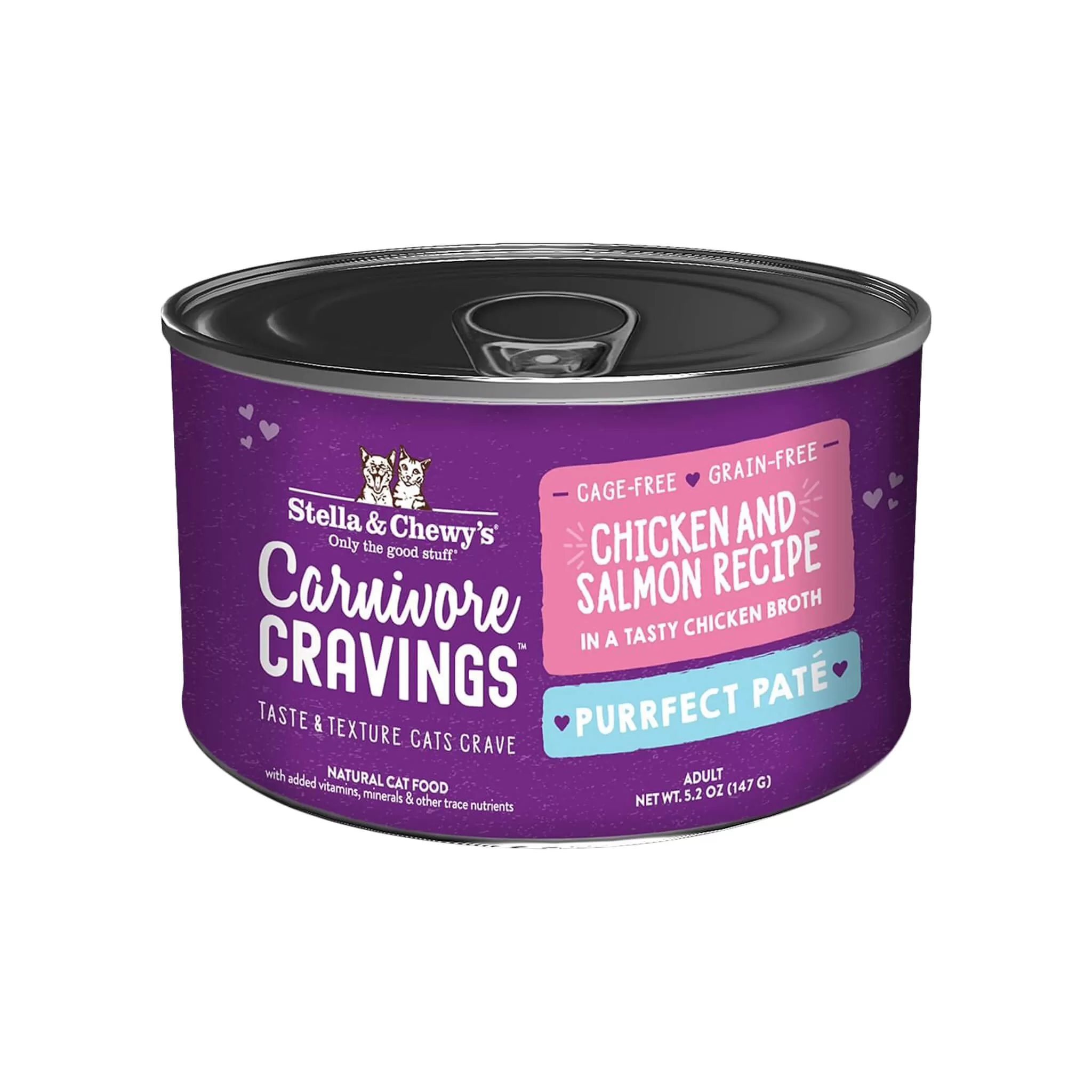 Stella & Chewy's Carnivore Cravings Purrfect Pate Chicken & Salmon Wet Cat Food 5 Stella & Chewy's Carnivore Cravings Purrfect Pate Chicken & Salmon Wet Cat Food - Image 3