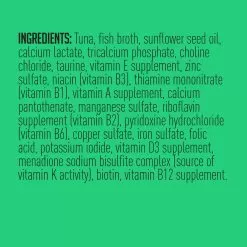 Tiki Cat Grill Canned Shredded Stew Cat Food -Pet Products TikiCat AhiTuna 2.8oz Info1