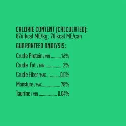 Tiki Cat Grill Canned Shredded Stew Cat Food -Pet Products TikiCat AhiTuna 2.8oz Info2