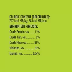 Tiki Cat Grill Canned Shredded Stew Cat Food -Pet Products TikiCat Sardine 2.8oz Info2