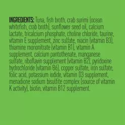 Tiki Cat Grill Canned Shredded Stew Cat Food -Pet Products TikiCat TunaCrabSurimi 2.8oz Info1