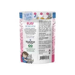 Best Feline Friend PLAY! Pate Lovers Aw Yeah Grain-Free Wet Cat Food Pouches -Pet Products TunaChickenChillOutBack