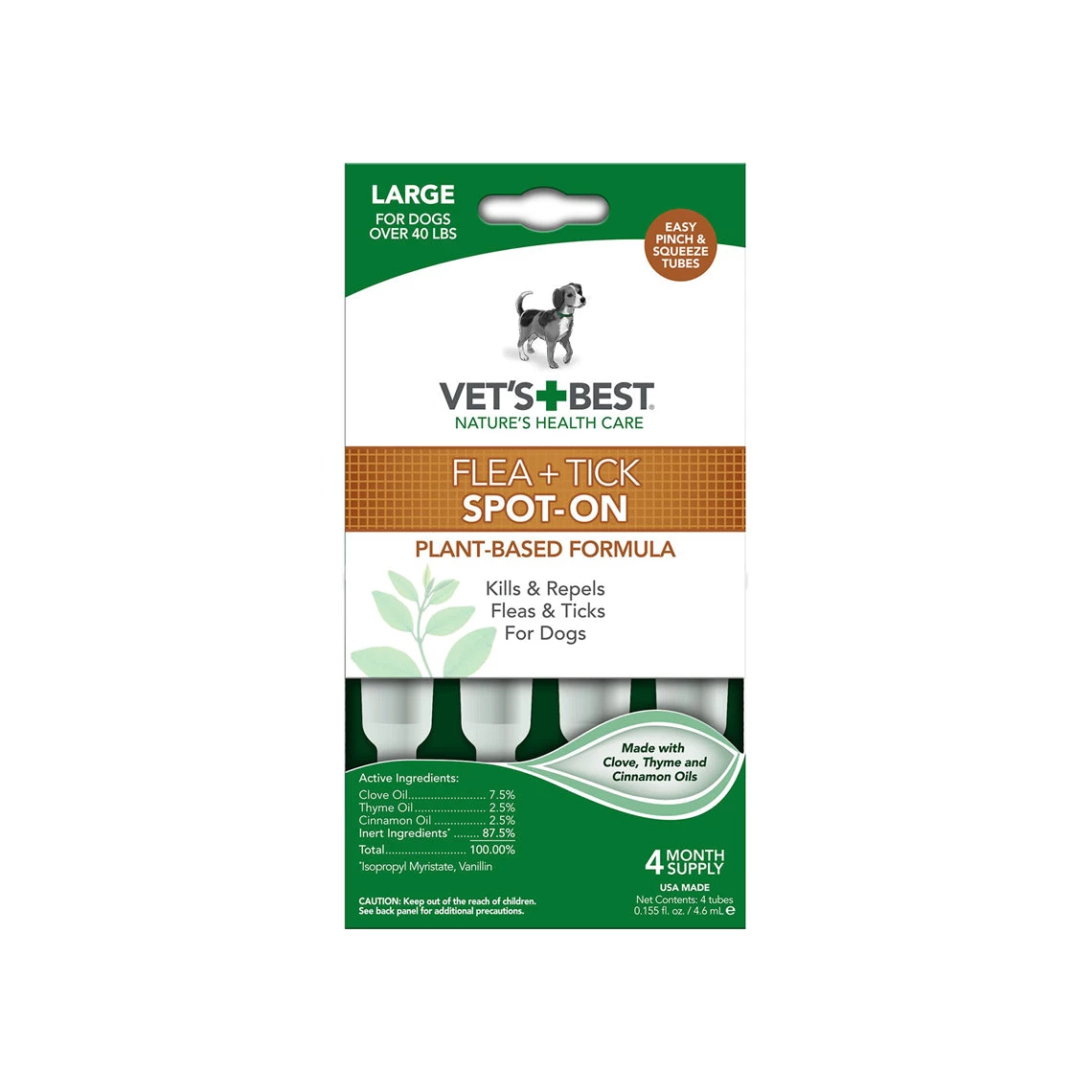 Vet's Best Flea & Tick Drops For Dogs 5 Vet's Best Flea & Tick Drops For Dogs - Image 3