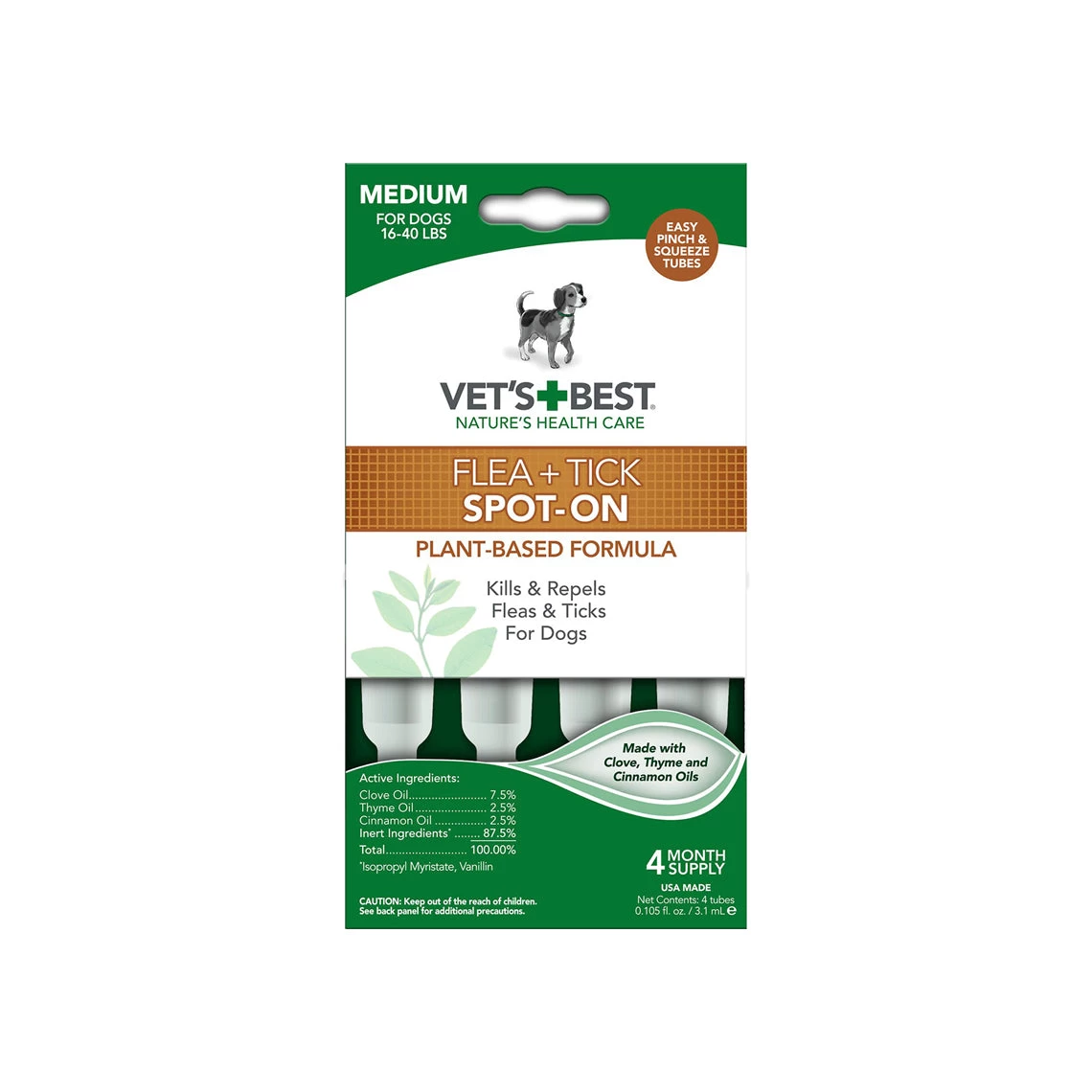 Vet's Best Flea & Tick Drops For Dogs 4 Vet's Best Flea & Tick Drops For Dogs - Image 2