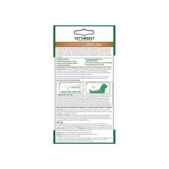 Vet's Best Flea & Tick Drops For Dogs 9 Vet's Best Flea & Tick Drops For Dogs -Pet Products Vet sBest SpotOn Small Back