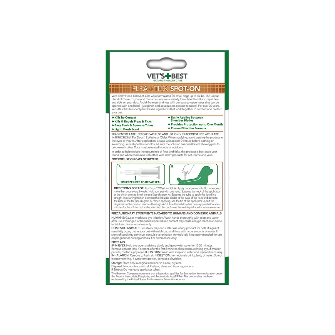 Vet's Best Flea & Tick Drops For Dogs 6 Vet's Best Flea & Tick Drops For Dogs - Image 4