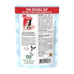 Weruva Dogs In The Kitchen Wet Dog Food -Pet Products WeruvaDogsintheKitchenWetDogFoodTheDoubleDipwithBeef WildCaughtSalmonAuJusBackofBag