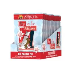 Weruva Dogs In The Kitchen Wet Dog Food -Pet Products WeruvaDogsintheKitchenWetDogFoodTheDoubleDipwithBeef WildCaughtSalmonAuJusCaseof12
