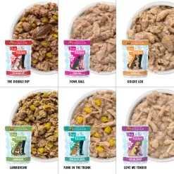 Weruva Dogs In The Kitchen Wet Dog Food -Pet Products WeruvaDogsintheKitchenWetDogFoodVarietyPackInfographic