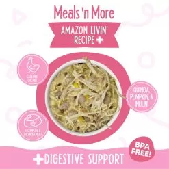 Weruva Meals 'n More Digestion Support Wet Dog Food -Pet Products WeruvaMeals nMoreDigestionSupportWetDogFoodAmazonLivin Infographic