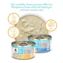 Weruva Wx Low Phosphorus Cat Food -Pet Products WeruvaWxLowPhosphorusCatFoodChickeninGravyInfographic4