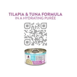 Weruva Wx Low Phosphorus Cat Food -Pet Products WeruvaWxLowPhosphorusCatFoodTilapia TunainaHydratingPureeInfographic3