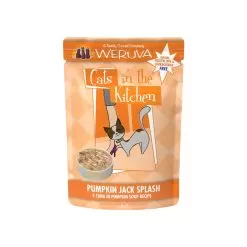 Weruva Cats In The Kitchen Grain-Free Pouch Cat Food - Original -Pet Products Weruva CITK PumpkinJackSplash Front