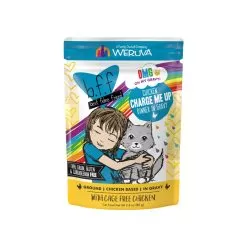 Best Feline Friend BFF Oh My Gravy! Grain-Free Wet Cat Food Pouches -Pet Products Weruva OMG Chicken ChargeMeUp Front