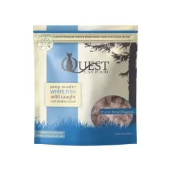 Steve's Real Food Cat Quest Freeze Dried -Pet Products WhiteFishFreezeDriedFront