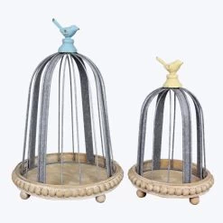 Youngs 72576 Metal Birdhouse Set - 2 Piece