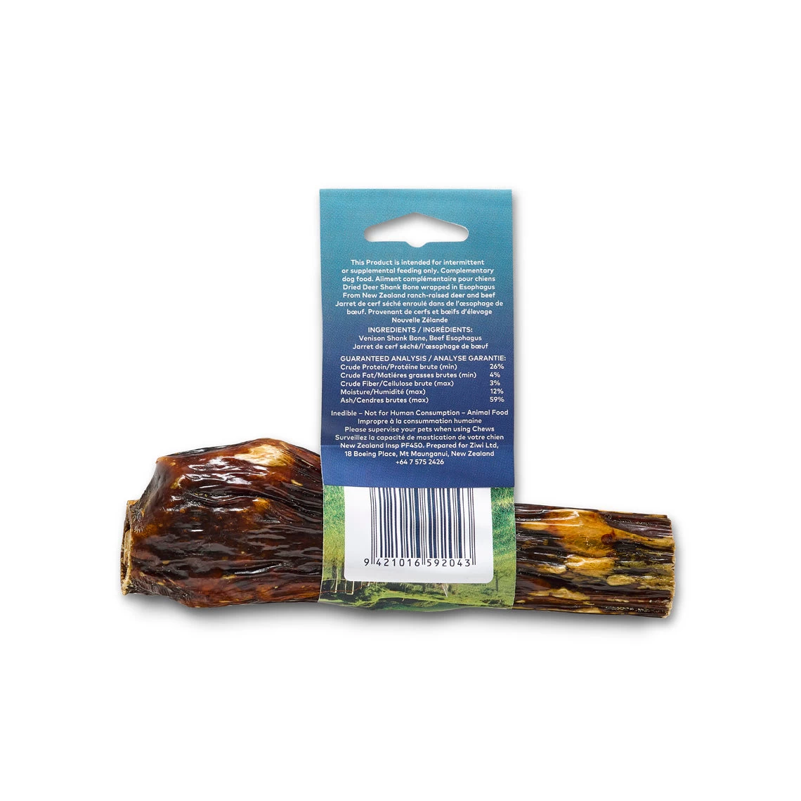 ZiwiPeak Good Dog Deer Shank Bone Treats 4 ZiwiPeak Good Dog Deer Shank Bone Treats - Image 2