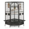 A&E Cage CC4242 Black Extra Large Corner Cage - Black -Pet Products aecg295