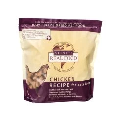 Steve's Real Food Freeze Dried Nuggets For Dogs And Cats -Pet Products chickenF.d