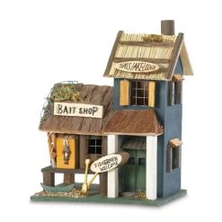 Eastwind Gifts 31245 Bass Lake Lodge - Wood Bird House