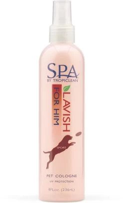 SPA By Tropiclean Lavish For Him Cologne Spray For Pets, 8-oz
