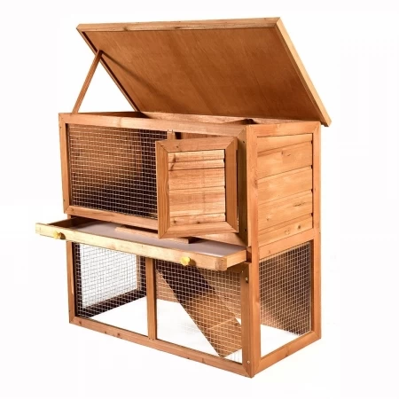 CB16189 35 In. Wooden Chicken Coop Hen House Rabbit Wood Hutch Poultry Cage Waterproof 3 CB16189 35 In. Wooden Chicken Coop Hen House Rabbit Wood Hutch Poultry Cage Waterproof