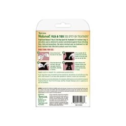 Tropiclean Natural Flea & Tick Spot On Treatment For Dogs -Pet Products tropiclean flea and tick spot on treatment medium dogs Back