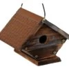True Value 208965 Rustic Wren Bird House With Metal Roof -Pet Products trval89112 1