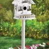 Zingz & Thingz 34320 Country Home Standing Birdhouse